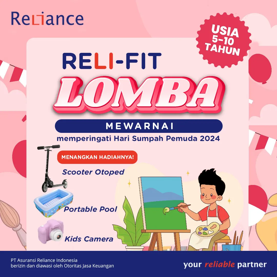 RELI-FIT Lomba Mewarnai - Hari Sumpah Pemuda 2024