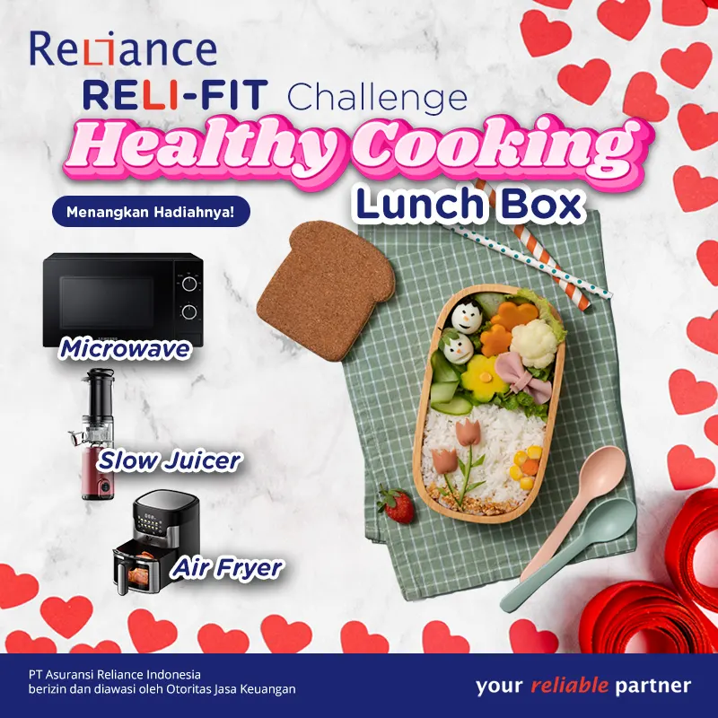 RELI-FIT Challenge Healthy Cooking Lunch Box