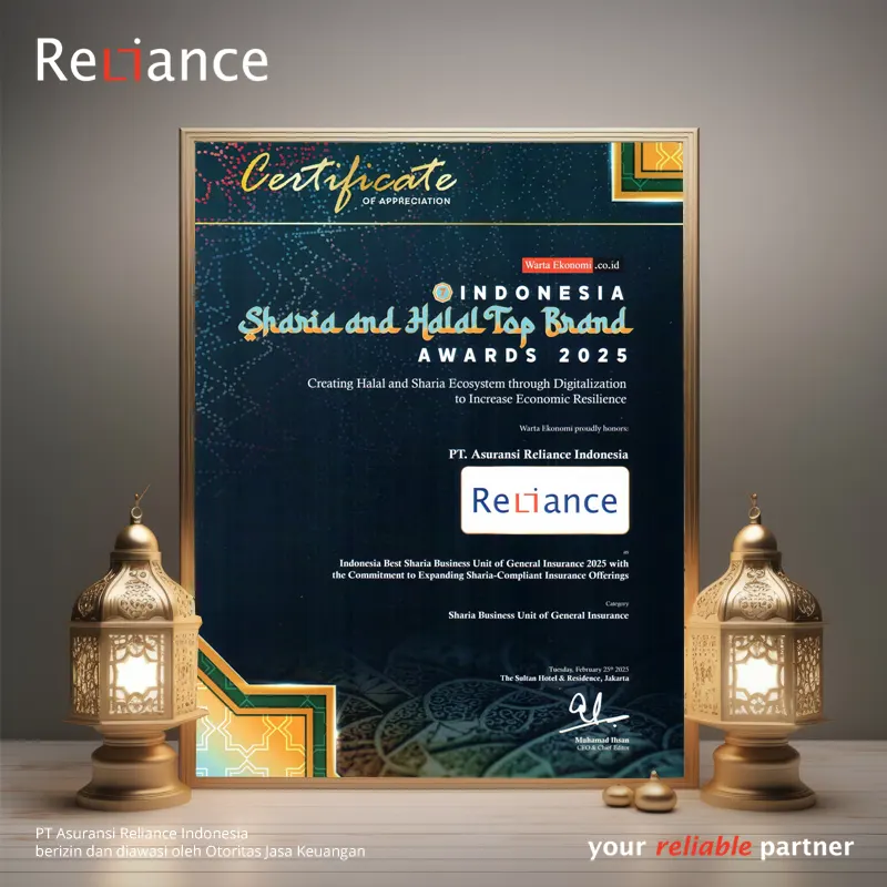 Reliance Raih Indonesia Sharia and Halal Top Brand Awards 2025