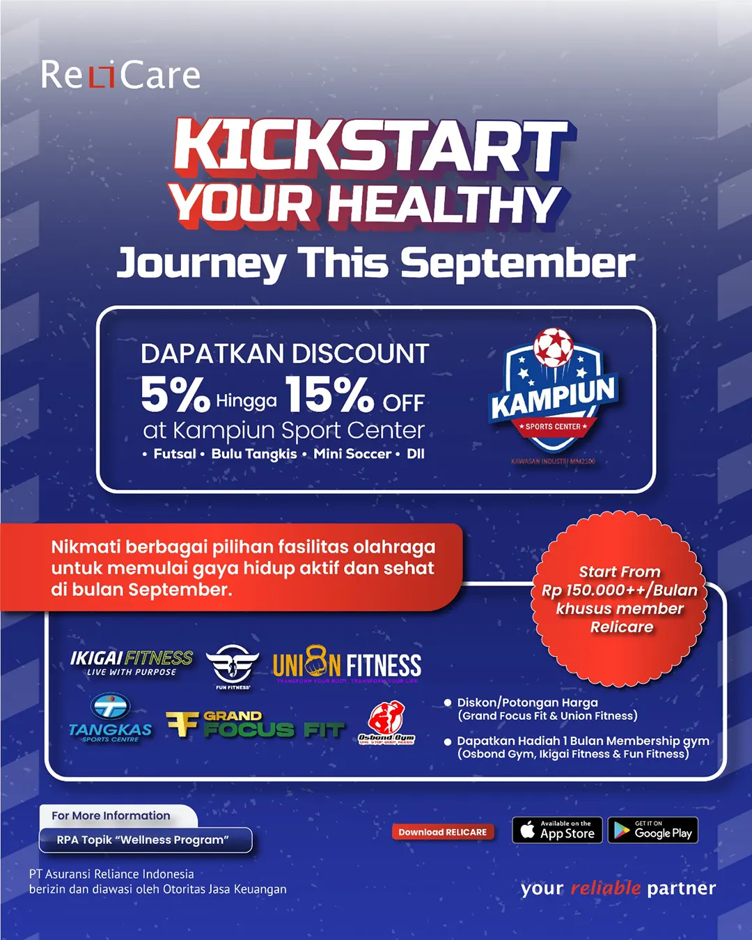 KICKSTART YOUR HEAKTHY-Kampiun-Sports-Center 20260901