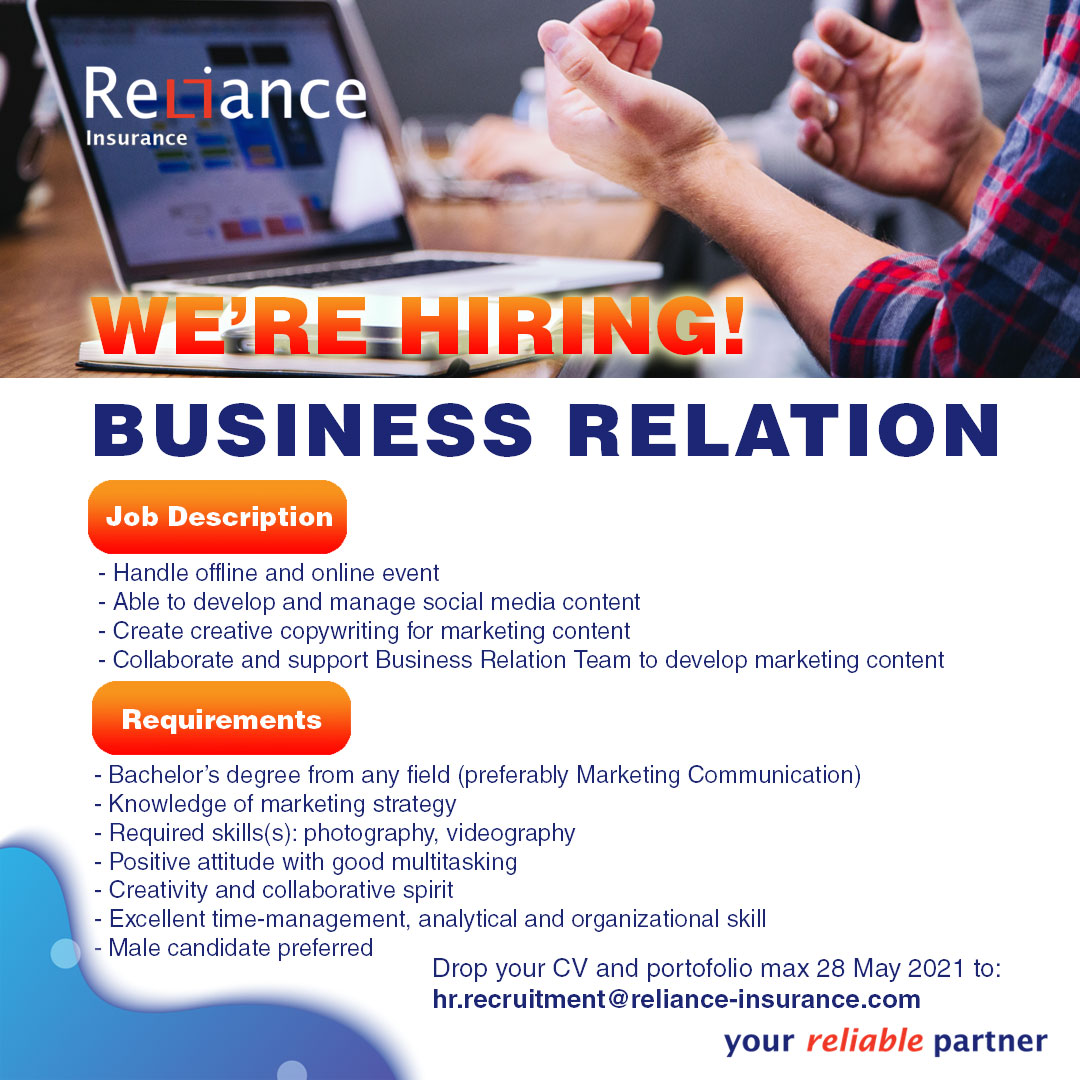Karir - Asuransi Reliance Indonesia :: Reliance Insurance